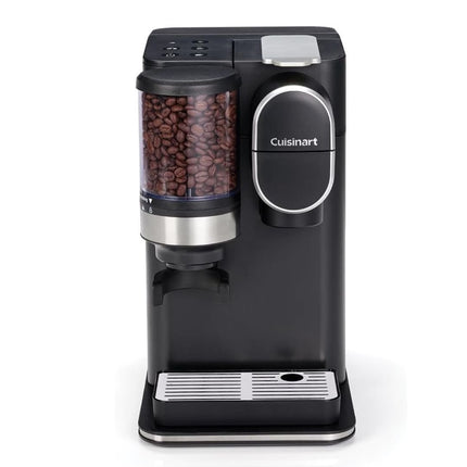 CUISINART Grind & Brew Καφετιέρα Μονής Δόσης 200W 1.4L σε Μαύρο Χρώμα με Ενσωματωμένο Μύλο & Δυνατότητα Pods