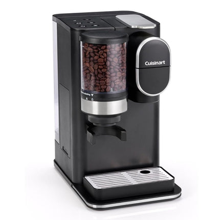 CUISINART Grind & Brew Καφετιέρα Μονής Δόσης 200W 1.4L σε Μαύρο Χρώμα με Ενσωματωμένο Μύλο & Δυνατότητα Pods