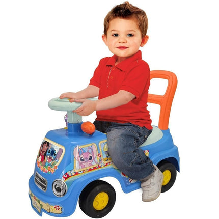 Kiddieland Διαδραστικό Αυτοκινητάκι Ride-On Disney Stitch με Φώτα, Ήχο και Αποθηκευτικό Χώρο 064022, 12+ Μηνών