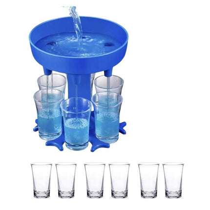 Διανεμητής Ποτού για 6 Ποτήρια, Shot Dispenser για Πάρτυ και Εκδηλώσεις