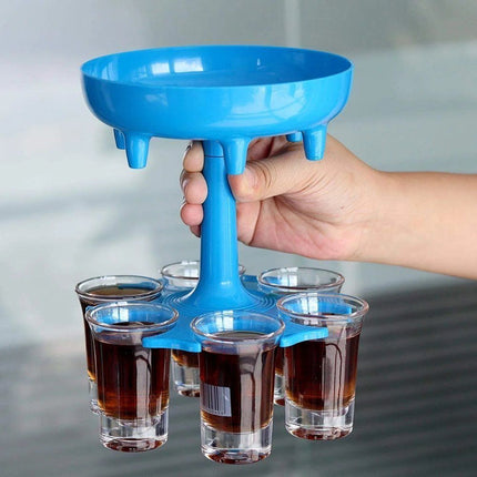 Διανεμητής Ποτού για 6 Ποτήρια, Shot Dispenser για Πάρτυ και Εκδηλώσεις