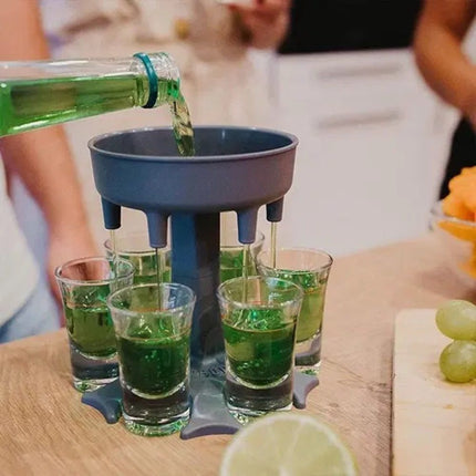 Διανεμητής Ποτού για 6 Ποτήρια, Shot Dispenser για Πάρτυ και Εκδηλώσεις