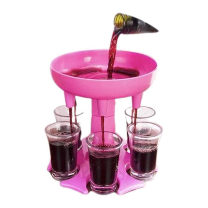 Διανεμητής Ποτού για 6 Ποτήρια, Shot Dispenser για Πάρτυ και Εκδηλώσεις