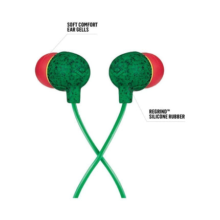 The House Of Marley Ακουστικά Ψείρες In Ear Little Bird Πράσινα