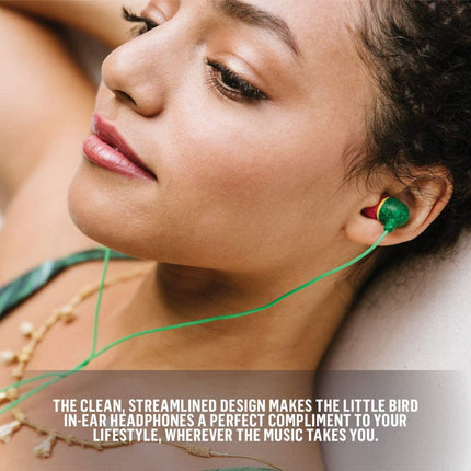 The House Of Marley Little Bird (Mic) In-ear Handsfree με Βύσμα 3.5mm Πορτοκαλί