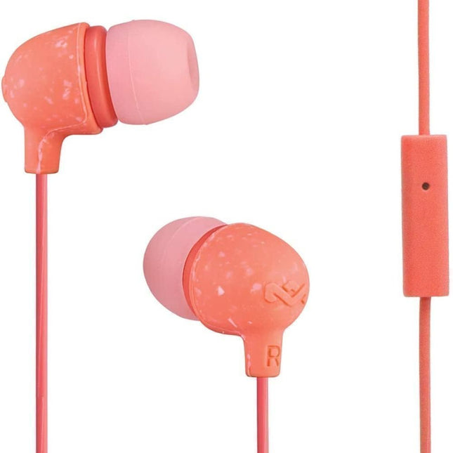 The House Of Marley Little Bird (Mic) In-ear Handsfree με Βύσμα 3.5mm Πορτοκαλί