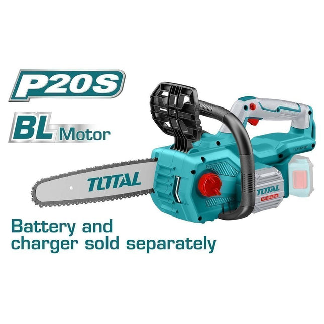 Total TGSLI20128 Αλυσοπρίονο Μπαταρίας 4.4kg με Λάμα 30cm Solo
