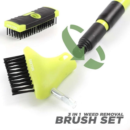 DEKTON 3 σε 1 Βούρτσα Σετ 2 Κεφαλών Συρμάτινης Βούρτσας Για Αφαίρεσης Ακαθαρσιων απο Δύσκολα Σημεία, Ιδανικό για τον Κύπο αλλά την Καμινάδα σας!