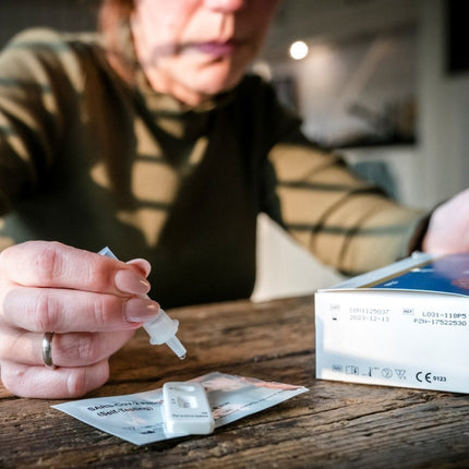 Τεστ Ανίχνευσης COVID-19 5 Τεμάχια FlowFlex (Αυτο-εξέταση)