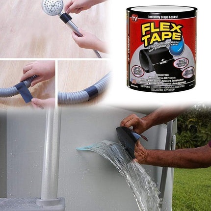 Flex Tape Αδιάβροχη Μονωτική Ταινία Πλάτος 10cm, 1.5m