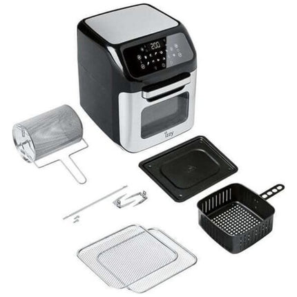 Izzy IZ-8205 Φριτέζα Αέρος με Αποσπώμενο Κάδο 12lt Ασημί