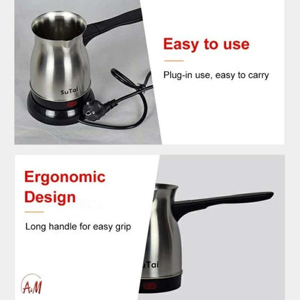 Ηλεκτρικό Μπρίκι Καφετιέρα 800ml 800W