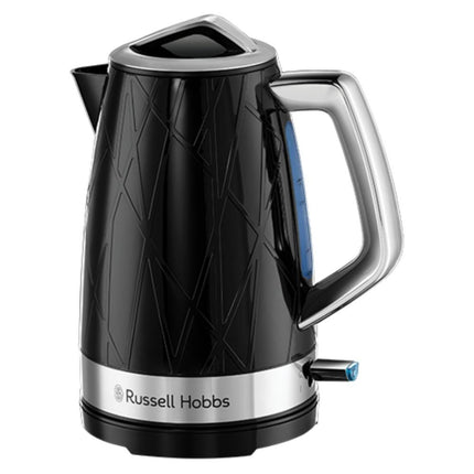 Ηλεκτρικός βραστήρας Russell Hobbs 28081 Structure – Βραστήρας Xωρίς Kαλώδιο, Σύγχρονης Σχεδίασης, με Προστασία Γρήγορου Βρασμού και Στεγνώματος, 1,7 λίτρα, 3000 W, Μαύρο