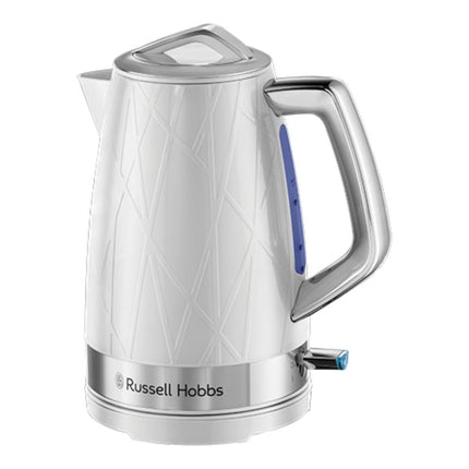 Russell Hobbs 28080 Structure Ηλεκτρικός βραστήρας Xωρίς Kαλώδιο, Σύγχρονης Σχεδίασης, με Προστασία Γρήγορου Βρασμού και Στεγνώματος, 1,7 λίτρα, 3000 W, Λευκό