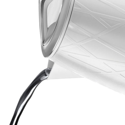 Russell Hobbs 28080 Structure Ηλεκτρικός βραστήρας Xωρίς Kαλώδιο, Σύγχρονης Σχεδίασης, με Προστασία Γρήγορου Βρασμού και Στεγνώματος, 1,7 λίτρα, 3000 W, Λευκό