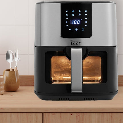 Izzy Digital Φριτέζα Αέρος Inox XXL 9lt Ασημί