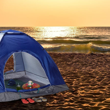 Καλοκαιρινή Σκηνή Camping 1–2 Ατόμων 200×120×110cm, Ελαφριά Αδιάβροχη & Ανθεκτική