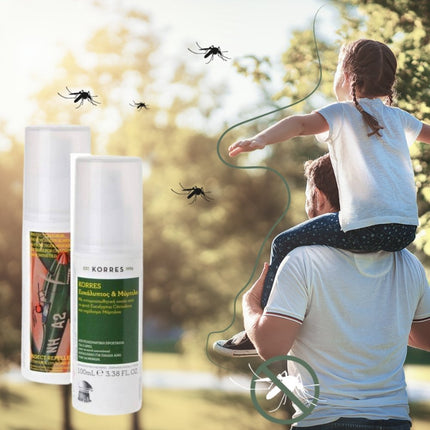 Korres Εντομοαπωθητικό Spray 100ml Σώματος και Προσώπου, Ιδανικό για Παιδιά και Ενήλικες!