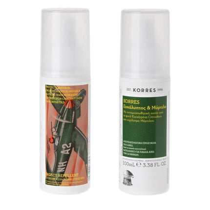 Korres Εντομοαπωθητικό Spray 100ml Σώματος και Προσώπου, Ιδανικό για Παιδιά και Ενήλικες!