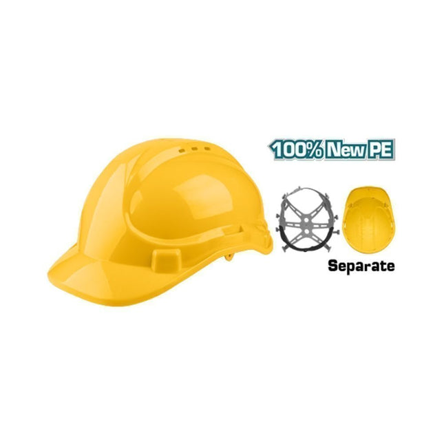 Total TSP2612 Κράνος Εργοταξίου Κίτρινο