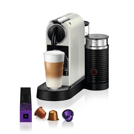 Nespresso Καφετιέρα Citiz & Milk D123 για κάψουλες Άσπρο