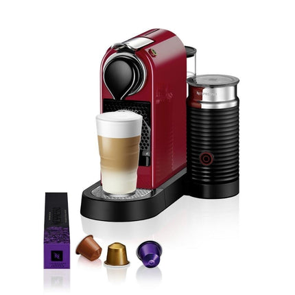 Nespresso Καφετιέρα Citiz & Milk για κάψουλες C123 Cherry