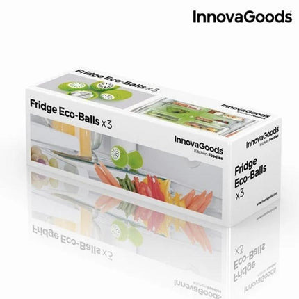 InnovaGoods Οικολογικές Μπάλες για το Ψυγείο 3 τμχ V0100792