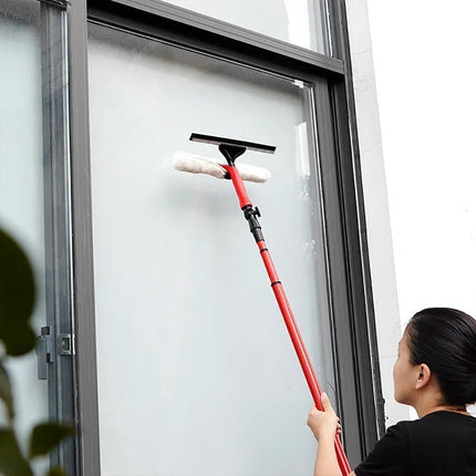 Dekton Τηλεσκοπικό Κοντάρι 3.5m με με Ρυθμιζόμενη Κεφαλή 180° για Τζάμια