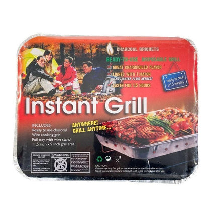 Σετ 4 Πακέτα Ψησταριές Μιας Χρήσης Instant Grill