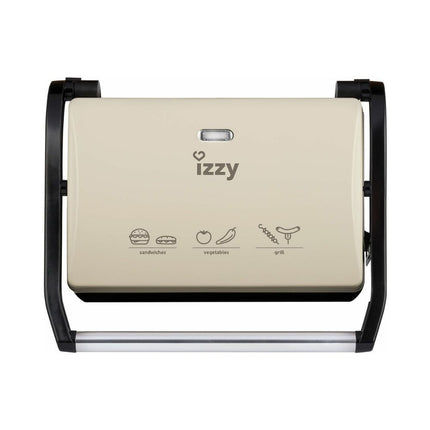Izzy Panini 123 Τοστιέρα Γκριλιέρα 800W Creme