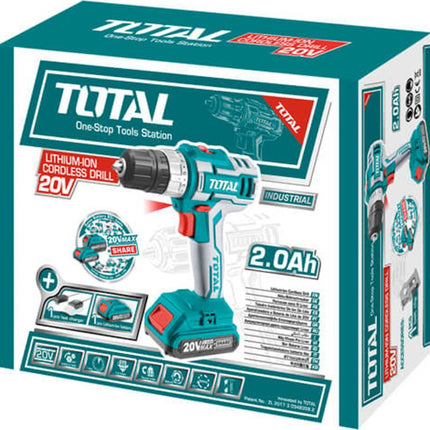 Total TDLI20024 Δραπανοκατσάβιδο Μπαταρίας 20V 1x2Ah