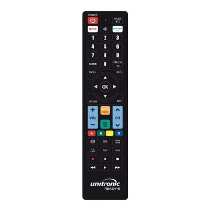 Universal Τηλεχειριστήριο για Τηλεοράσεις Unitronic Ready5 Multribrand TV Replacement Remote