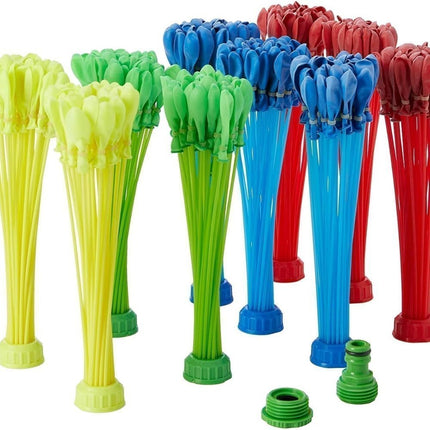 Πακέτο 3+1 ΔΩΡΟ Σετ Νερόβομβες 148 τμχ για Ατελείωτη Διασκέδαση με Μπαλόνια Νερού Water Balloons Water Bombs