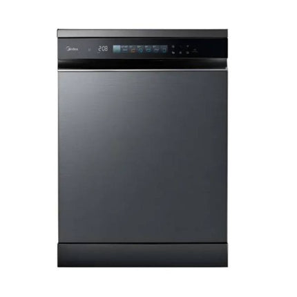 Midea Πλυντήριο Πιάτων Ελεύθερης Τοποθέτησης 60cm για 14 Σερβίτσια με AutoOpen, Dual Zone, Wi-Fi & PowerWash, Σκούρο Γκρίζο MDWEF1433GMG-WG