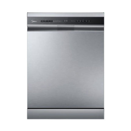 Midea Πλυντήριο Πιάτων Ελεύθερης Τοποθέτησης 60cm για 14 Σερβίτσια με AutoDoor, PowerWash & Wi-Fi, MFD60S500X-CYP Inox