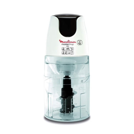 MOULINEX Masterchop XL 3σε1 Πολυκόφτης 500W με Χωρητικότητα 500ml, Κόβει, Τρίβει & Ανακατεύει DJ450B10