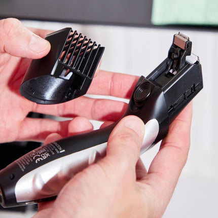 Remington Ασύρματο Trimmer Γενειάδας με Ρυθμιζόμενο Μήκος Κοπής MB320C Μαύρο