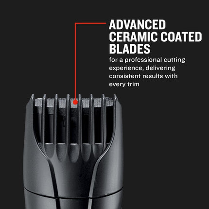 Remington Ασύρματο Trimmer Γενειάδας με Ρυθμιζόμενο Μήκος Κοπής MB320C Μαύρο