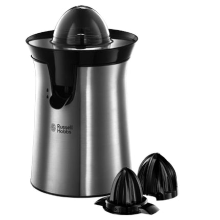 Russell Hobbs 22760 Κλασσικός Αποχυμωτής Εσπεριδοειδών, Ασημί, με 2 Εναλλάξιμους Κώνους