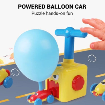 Balloon Car Air Power Αυτοκινητάκι Τρόμπα Μπαλονιών