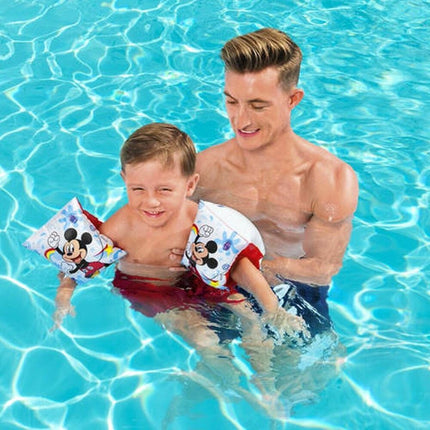 Bestway 91002 Μπρατσάκια Κολύμβησης Mickey Mouse 23×15εκ. Πολύχρωμα