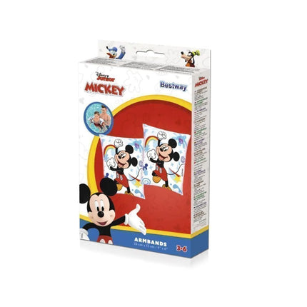 Bestway 91002 Μπρατσάκια Κολύμβησης Mickey Mouse 23×15εκ. Πολύχρωμα