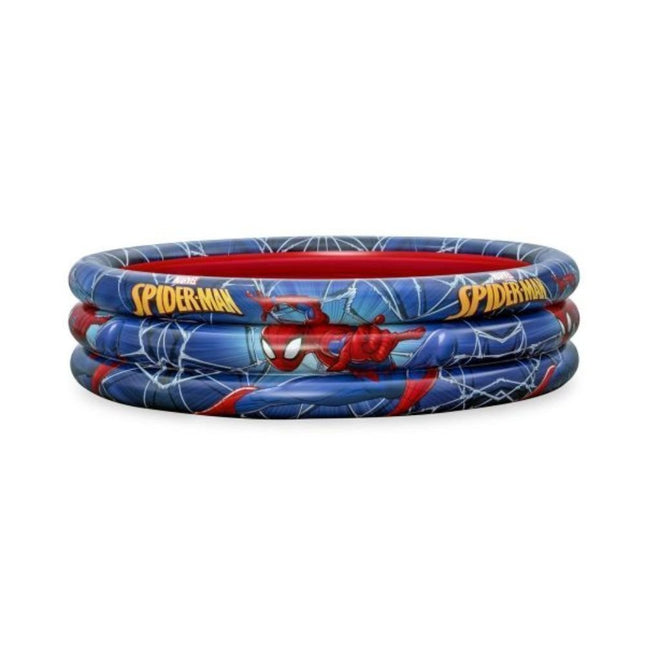 Bestway Spiderman 98018 Παιδική Πισίνα Φουσκωτή 122x122x30εκ.