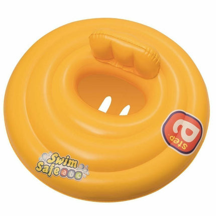 Bestway Βρεφικό Σωσίβιο Swimtrainer με Διάμετρο 69εκ. για 6 έως 12 Μηνών Κίτρινο
