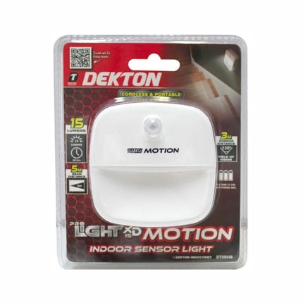 Dekton LED Φωτιστικό Ασφαλείας με Μπαταρία και Αισθητήρα Κίνησης