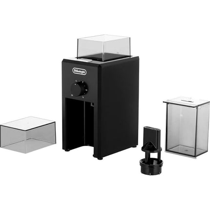 Delonghi KG79 Ηλεκτρικός Μύλος Καφέ 110W με Χωρητικότητα 120gr και 16 Επίπεδα Άλεσης Μαύρος
