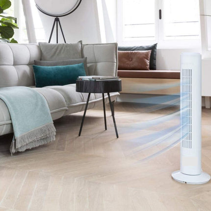 Decakila KEFC017W Επιδαπέδιος Ανεμιστήρας Πύργος 50W, με 3 Ταχύτητες