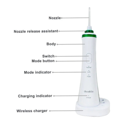 Decakila KETB004W Αδιάβροχος Στοματικός Πλυστικός Απορροφητήρας 40-90 PSI