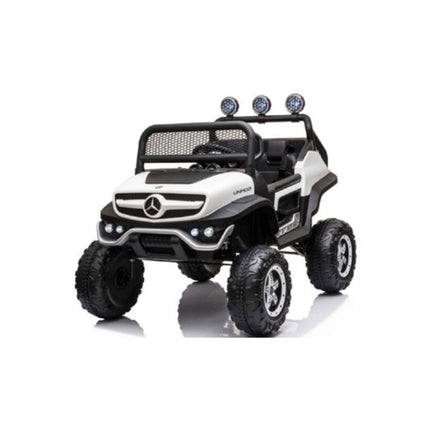 Ηλεκτροκίνητο Παιδικό Αυτοκινητάκι Mercedes σε Λευκό Χρώμα, 12V, 108x66x88