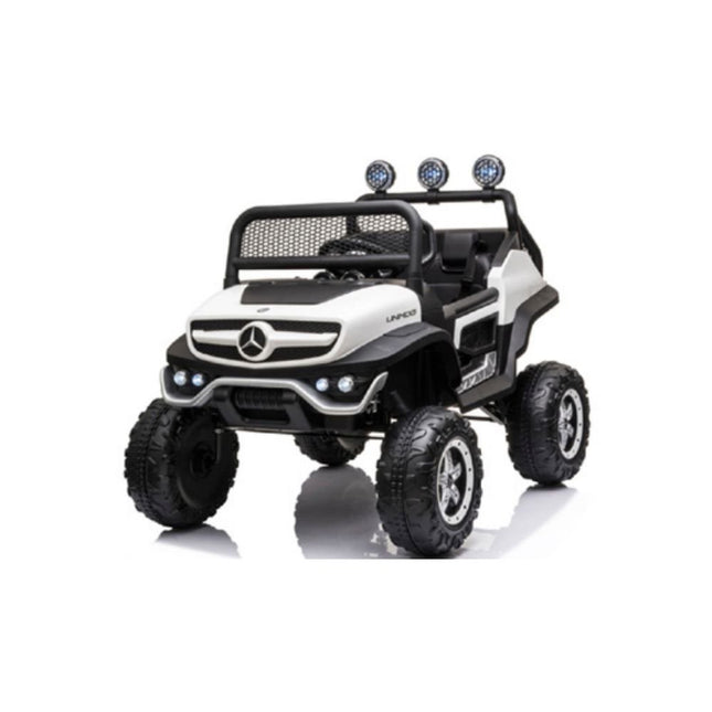 Ηλεκτροκίνητο Παιδικό Αυτοκινητάκι Mercedes σε Λευκό Χρώμα, 12V, 108x66x88